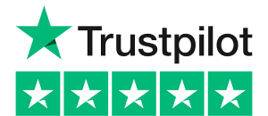 Logo Trustpilot che invita a lasciare una recensione